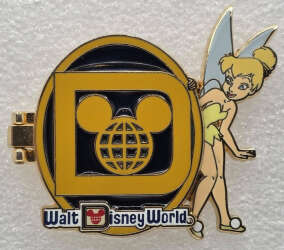 79428 - Walt Disney - Tinker Bell - Retro Logo - Hinged - Walt Disney World alternate image