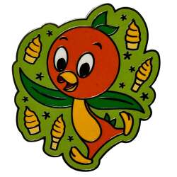 79441 - Orange Bird Surrounded by Citrus Swirls alternate image