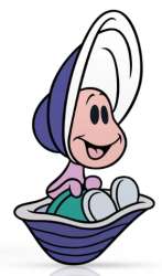 79478 - Figpin Alice in Wonderland - Baby Oyster Sitting (1674) - FiGPiN alternate image