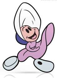 79480 - Figpin Alice in Wonderland - Baby Oyster (1672) - FiGPiN alternate image