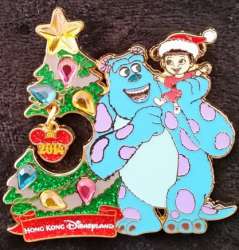 3069 - Christmas 2014 - Christmas Tree - Sulley and Boo - Hong Kong Disneyland alternate image