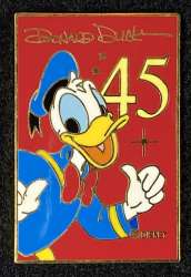 Disneyland 45th Anniversary - Signature Series - Donald Duck - Disneyland Resort