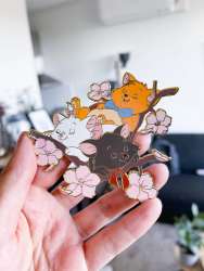 Click to view the The Aristocats - Marie, Toulouse, & Berlioz - Sakura details