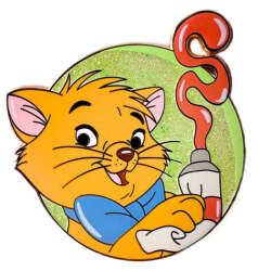 'Fantasy Pin Series: MainStreetCreativity - The Aristocats - Toulouse - Painting - FSY'