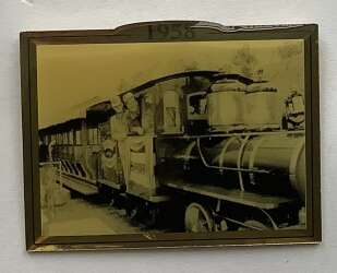 Artist Proof - Walt Disney and Fred Gurley Ride Train