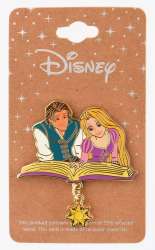 79683 - BoxLunch - Princess Reading Dangling Charm - Rapunzel & Flynn Rider - Disney Licensed alternate image