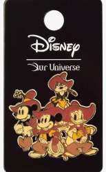 79704 - BoxLunch - Our Universe - Disney - BoxLunch - Our Universe Mickey and Friends Western Sepia Group Photo - Disney Licensed alternate image