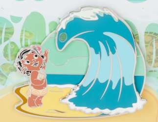 79705 - Loungefly - Collector Box - Young Moana Ocean Waves - Loungefly alternate image