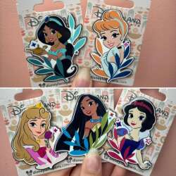 79709 - Stylized Princesses with Flowers - Jasmine - Disneyland Resort Paris alternate image