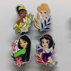 79711 - Stylized Princesses with Flowers - Cinderella - Disneyland Resort Paris alternate image