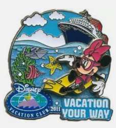 Click to view the Minnie Scuba Diving by Disney Cruise Ship details