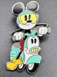 Paul Rudish “Mickey Mouse” Shorts Booster Set - “Croissant de Triomphe” Mickey on Vespa Scooter ONLY - MLT