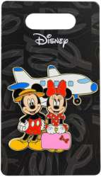 79934 - Disney Pins Blog (DPB): Disney Vacation Series - Mickey and Minnie Mouse Airplane - Disney Licensed alternate image