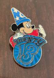 2013 Dated Year Pins - Mini Pin Set - Sorcerer Mickey - MLT