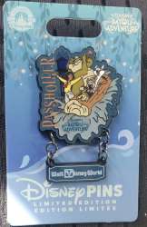 Tiana&#039;s Bayou Adventure - Opening Day - Critters in Log - WDW