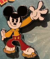 Paul Rudish “Mickey Mouse” Shorts Booster Set - &quot;Keep On Rollin&#039;&quot; Roller Skates Mickey ONLY - MLT