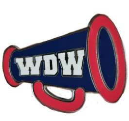 80291 - Cheerleading - WDW Megaphone (from 5-pin set) - Walt Disney World alternate image