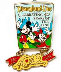 Click to view the Disneyland Resort Line 40th Anniversary (1969-2009) details