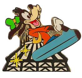 Goofy at Space Mountain