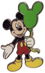 Passholder VoluntEar 2010 Set — Mickey with Green Balloon