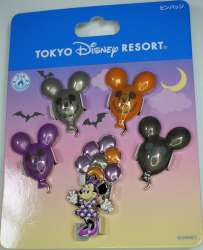 80412 - Minnie and Tokyo Disneyland Resort Balloons Halloween Pin Set - Full Set - Tokyo Disneyland Resort alternate image