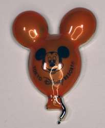 80413 - Minnie and Tokyo Disneyland Resort Balloons Halloween Pin Set - Orange Balloon - Tokyo Disneyland Resort alternate image