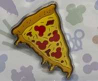 Mickey Mouse Pepperoni Pizza Slice