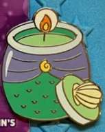 Magical Mystery Pins Series 27 - Princess Candles - Ariel - MLT