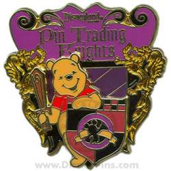 'Pin Trading Knights - Winnie the Pooh - DLR'