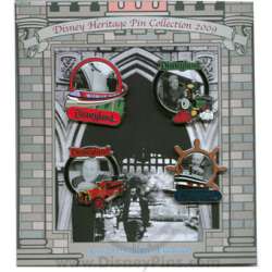 Disneyland Transportation 4-Pin Set