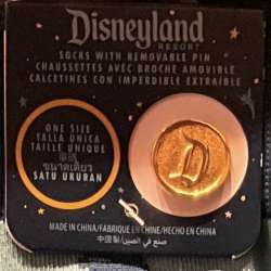 80783 - Disneyland Resort - Gold Gothic D - Disneyland Resort alternate image