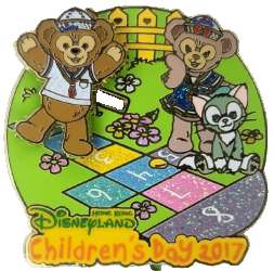 80797 - Children's Day - 2017 - Duffy and Friends Playing Hopscotch Slider - Hong Kong Disneyland alternate image