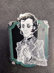 80818 - The Haunted Mansion Steel Carded Set - The Aging Man Foyer Portrait alternate image