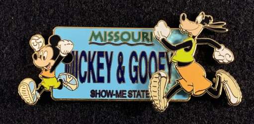 Missouri - Mickey & Goofy - Show-me State