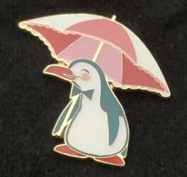 Mary Poppins Penguin with Umbrella