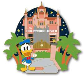80915 - Disney After Dark Pin Event 2024: Disney Parks After Dark - Donald Duck at Hollywood Studios - Walt Disney World alternate image