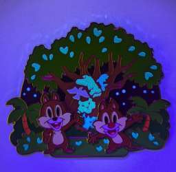 80916 - Disney After Dark Pin Event 2024: Disney Parks After Dark - Chip & Dale at Animal Kingdom - Walt Disney World alternate image