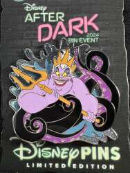 80917 - Disney After Dark Pin Event 2024: Disney Villains Take the Spotlight - Ursula with Trident - Walt Disney World alternate image