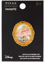 80933 - BoxLunch - Pixar - Carl and Ellie - Young and Old - Lenticular Frame - Loungefly alternate image