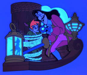 80952 - Disney After Dark Pin Event 2024: Disney Villains Take the Spotlight - Captain Hook and Peter Pan - Walt Disney World alternate image