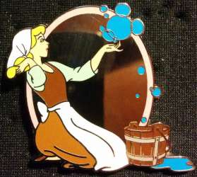 3205 - Walt Disney World Textile Services - Cinderella with Mickey Bubbles - Theme Park Cast Member Exclusive alternate image