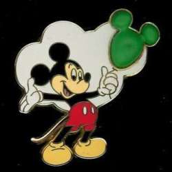 81070 - Mickey Shaped Balloon Free-D Series - Mickey Mouse - Walt Disney World alternate image