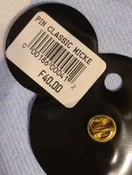 81098 - Euro Disney - Classic - Gold Mickey Mouse - Disneyland Resort Paris alternate image