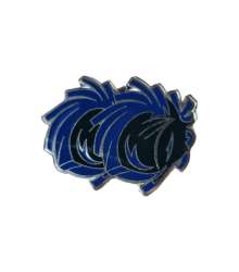 Blue Pompoms
