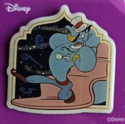 Genie with Top Hat in Cave of Wonders