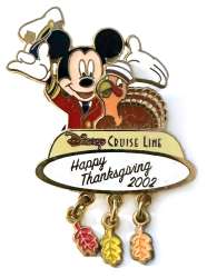 Click to view the Happy Thanksgiving 2002 - Captain Mickey with a Turkey details