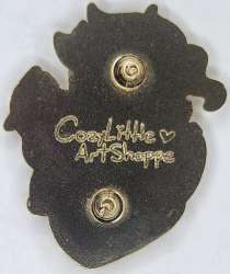 81320 - Fantasy Pin Series: Cozy Little Art Shoppe - Golden Guard Hunter and Flapjack - Fantasy Unlicensed alternate image