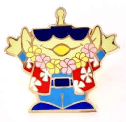 August - Hawaiian Shirt, Lei and Sunglasses