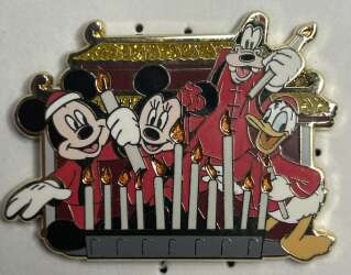 Mickey, Minnie, Goofy, and Donald