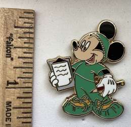 Mickey Mouse - Mickey as a doctor - Surgeon - Green Scrubs - MLT